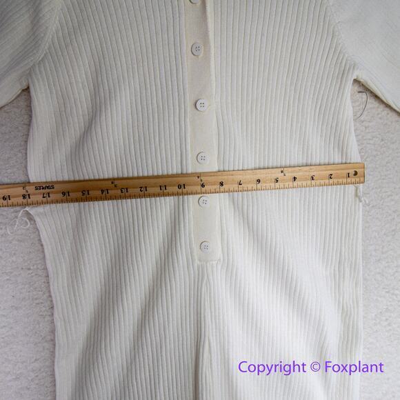 New! Eloquii ribbed mock neck Sculpt Control Short sweater Unitard romper, 18/20 - Picture 6 of 16